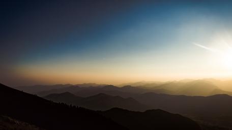 Endless mountains wallpaper
