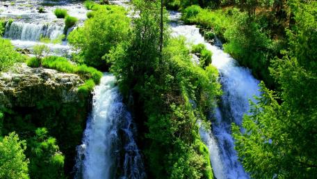 McArthur-Burney Falls Memorial State Park, Burney Falls wallpaper