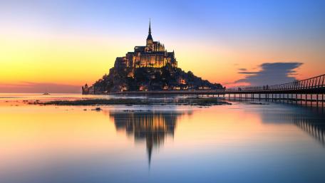 Mont Saint Michel Abbey wallpaper
