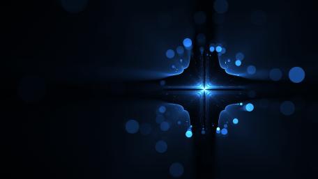 Glowing Cross wallpaper