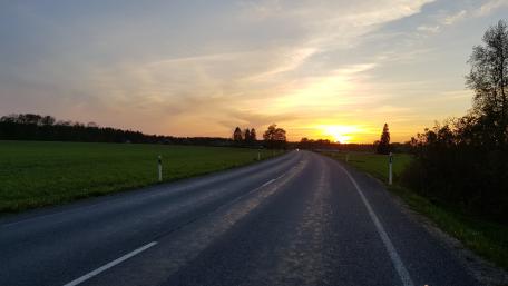 Sunset in Summer wallpaper