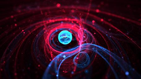 Abstract space wallpaper