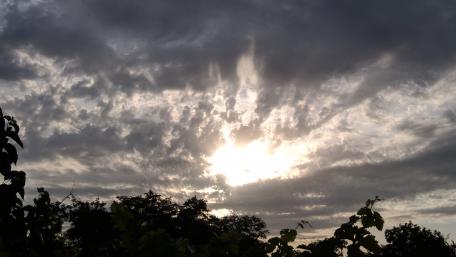 Dramatic Sky at Dusk wallpaper