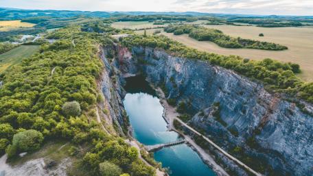 Velka Amerika quarry (Czechia) wallpaper