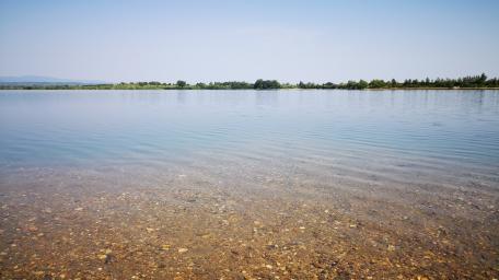 Serene Waters Reflecting Nature's Beauty wallpaper