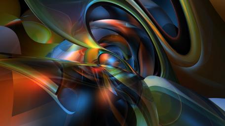 3D computer graphics wallpaper
