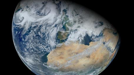 Blue Marble - Europe & North Africa wallpaper