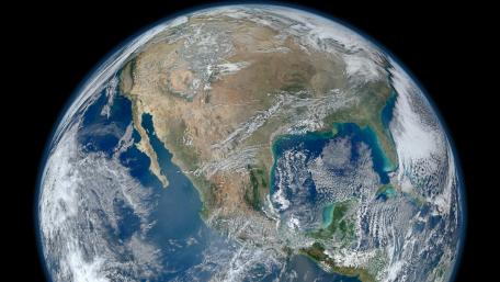 Blue Marble 2012 - North America wallpaper
