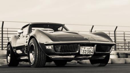 Chevrolet Corvette classic car wallpaper