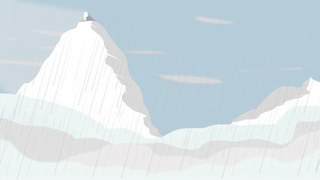 snow climb wallpaper