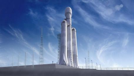 SpaceX Falcon Heavy mission wallpaper