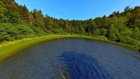 Fisheye photo wallpaper