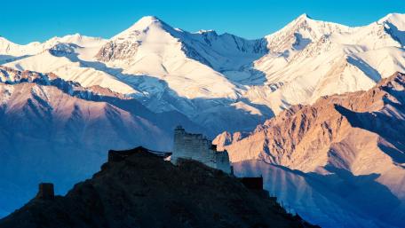 Mountains of Leh, India wallpaper