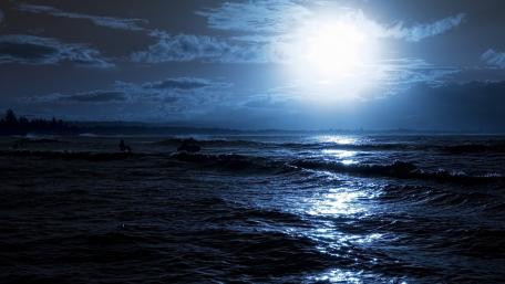 Night Sea wallpaper