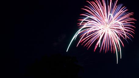 Firework on July 4 wallpaper