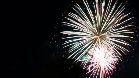 Independence Day Fireworks on Display wallpaper
