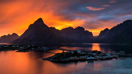 Sakrisoya, Norway wallpaper