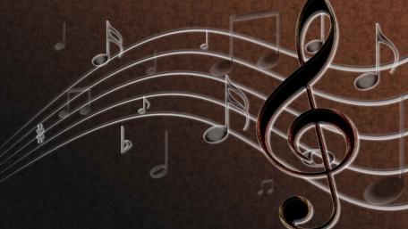 Treble clef wallpaper