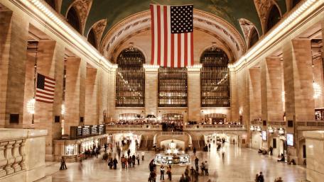 New York Central Station wallpaper