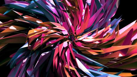 Swirling colors wallpaper