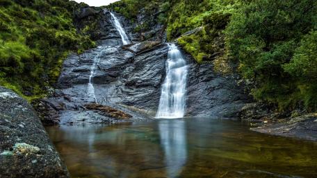 Waterfall in Scotland wallpaper