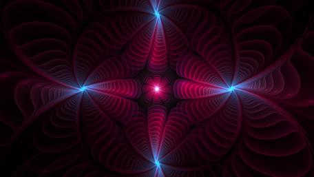 Twisted fractal wallpaper