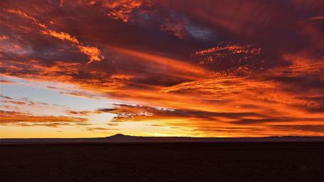 Atacama desert at sunset wallpaper