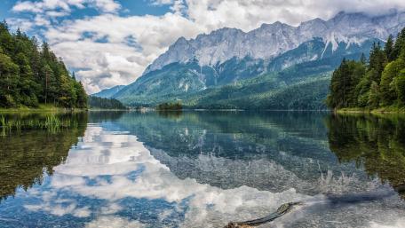 Eibsee lake, Germany wallpaper
