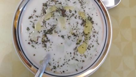 Refreshing Yogurt Dish Perfect for Summer Meals wallpaper