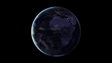 The Black Marble 2016 (Africa, South America & Europe) wallpaper