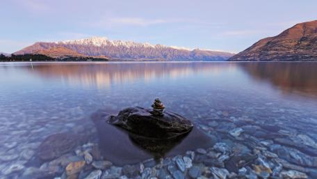 Serenity in Nature's Balance wallpaper