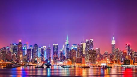 View of New York wallpaper