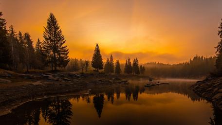 Caumasee (Flims, Switzerland) wallpaper