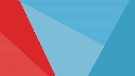 Red and blue material design wallpaper