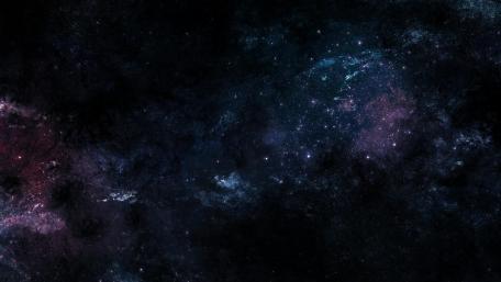 Stars in the dark blue deep space wallpaper