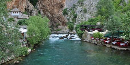 Blagaj Tekke Dervish House, Bosnia wallpaper