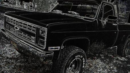 Old Hank B&W wallpaper