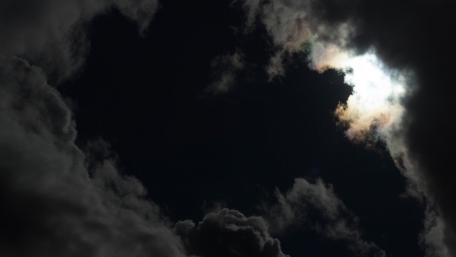 Rainbow clouds wallpaper