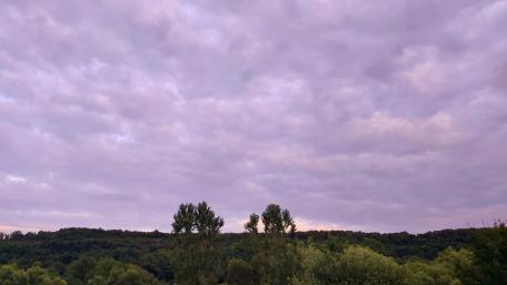 Breathtaking Evening Clouds in 4K Quality wallpaper