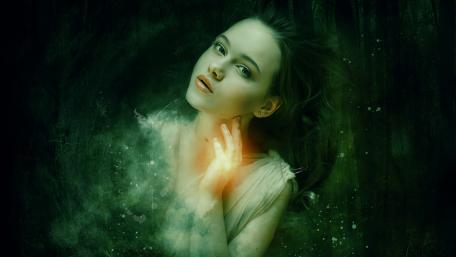 Ghost woman wallpaper