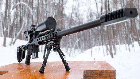 Precision and Power Sniper Rifle Wallpaper wallpaper