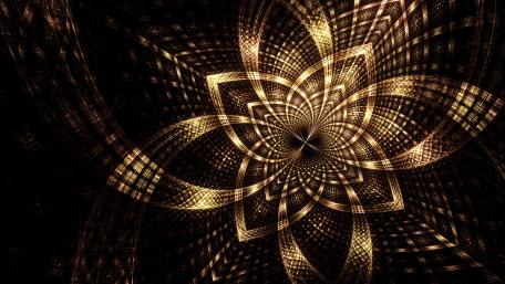 Bright fractal wallpaper