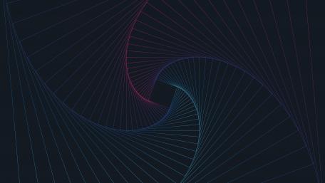 Geometric vortex wallpaper