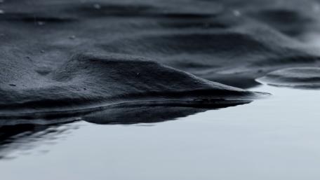 Black shore wallpaper
