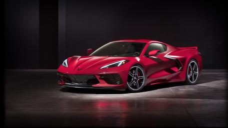 Red Chevrolet Corvette wallpaper