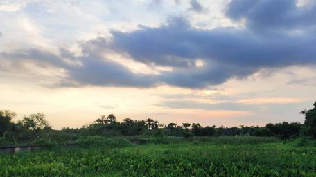 At the time of sunset wallpaper