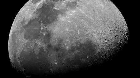 Waxing Gibbous Moon wallpaper