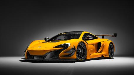Yellow McLaren MP4-12C Supercar wallpaper