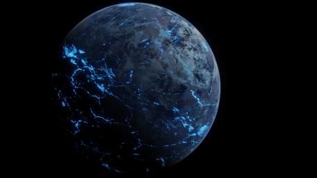 Blue planet wallpaper