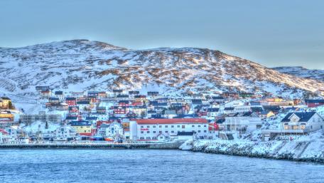 Honningsvag - the northernmost point of Europe wallpaper